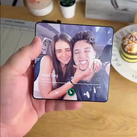 Kalp Tonu™ Renkli Kişiselleştirilebilir Müzik Magnet